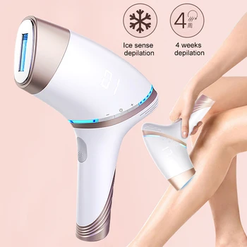 

Hair Removal Device for Women and Man Painless Ice Feeling Hair Remover Wholebody Home Use KG66