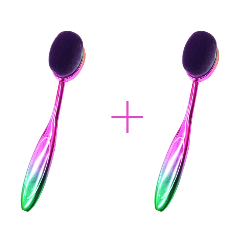 2 Pcs MITOOLS кисти для макияжа купить серьги кисти "для макияжа Помады maquillaje pincel кисточки для макияжа - Handle Color: 2 Pcs