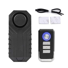 Сигнализация Пульт дистанционного управления для Xiaomi 113dB Противоугонный дистанционный мотоцикл велосипед безопасности навесной замок с сигнализацией сирена сигнализация Пульт дистанционного управления