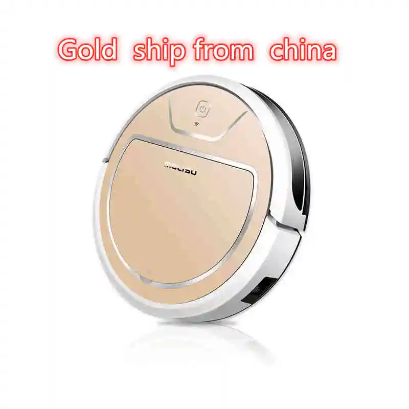 Gold From China Molisu робот-пылесос для влажной и сухой уборки для дома автоматическая стерилизация для уборки пыли умная планируемая мойка PK Xiao Mi - Цвет: Gold From China