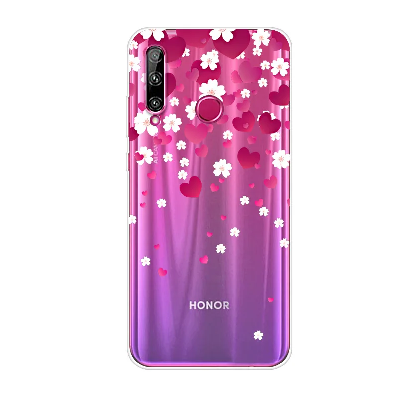 Для huawei Honor 10i чехол TPU Силиконовый мягкий прозрачный чехол с рисунком для huawei Honor 10i 10 i Honor10i HRY-LX1T 6,21 задняя крышка для телефона