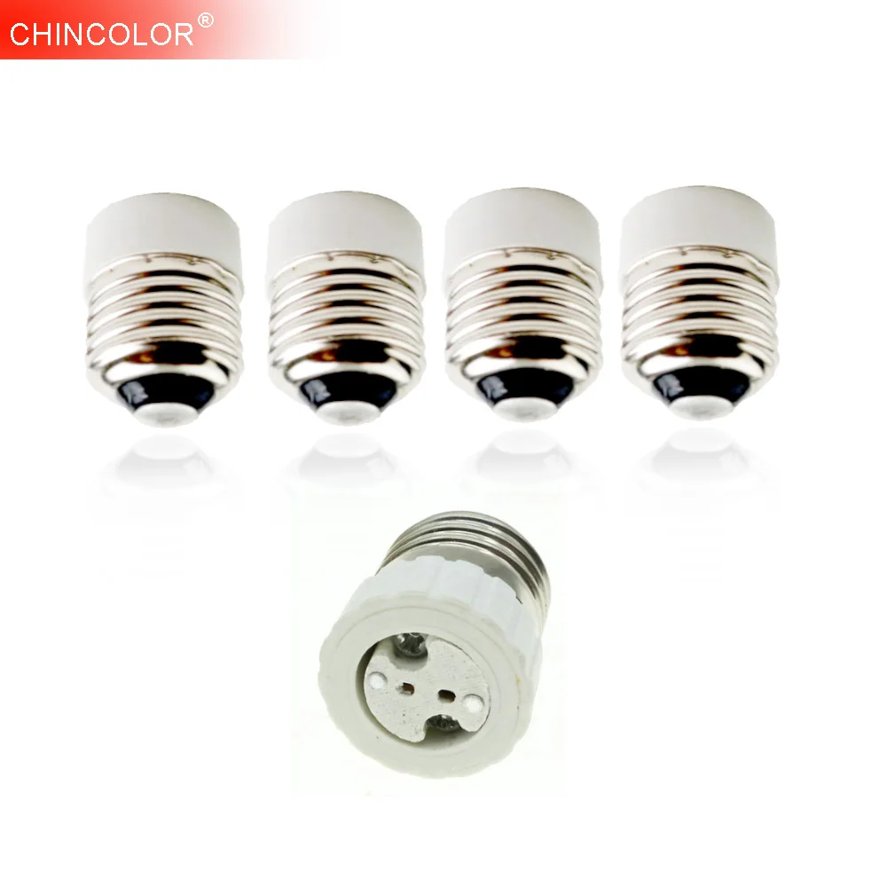 4 шт. адаптер переходник E27 в MR16 для светодиодной лампы|e27 to mr16|holder adapterscrew socket |