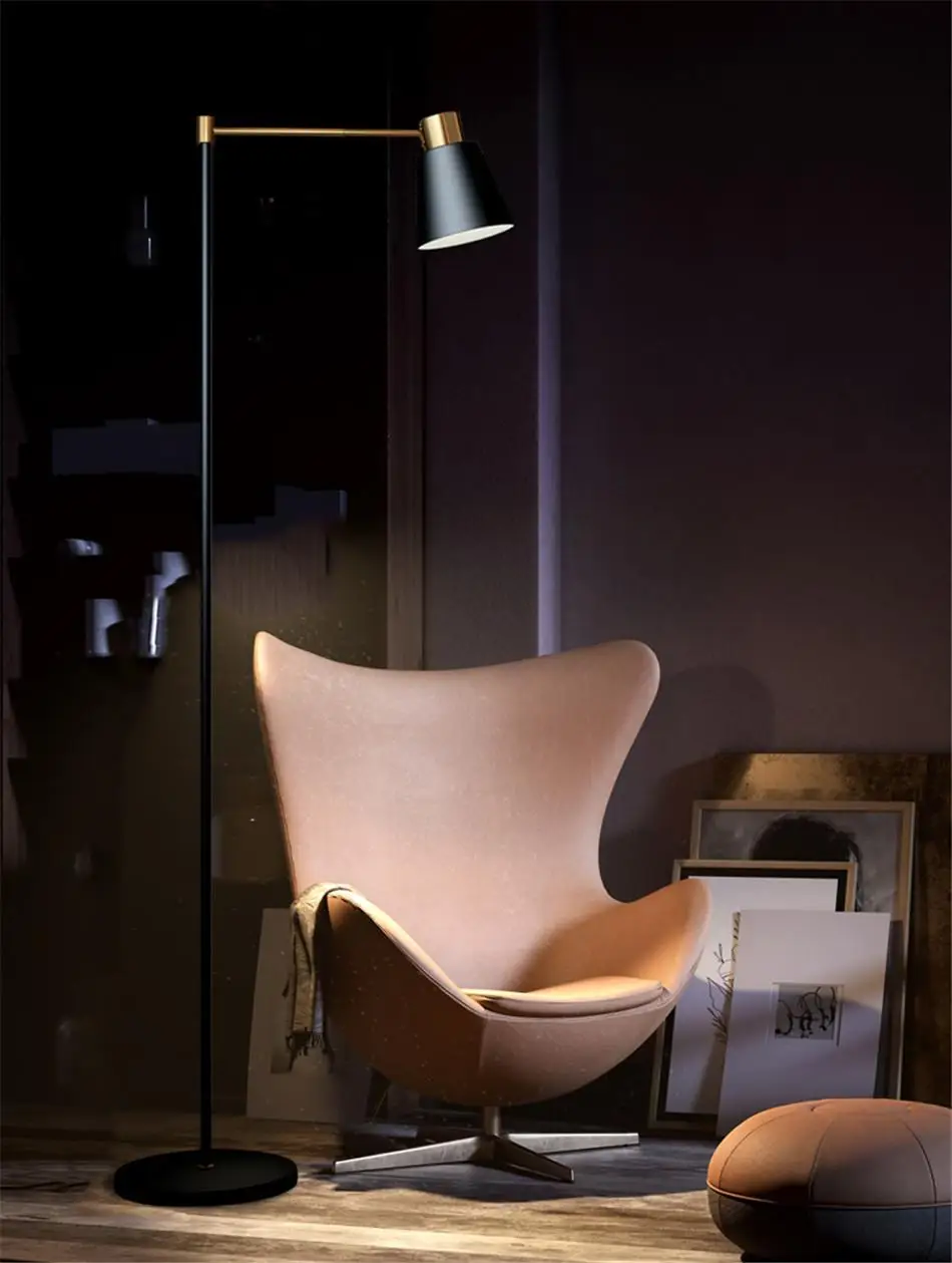 Современная стоящая лампа Deco, для салона, лофт, для учебы, художественные Торшеры для гостиной, для чтения, в японском стиле, торшер, для учебы, спальни, кафе