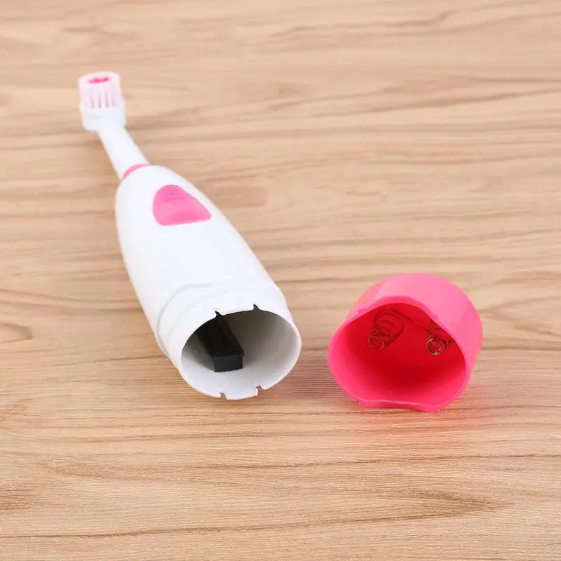 Brand new 1 set of rotating non-slip waterproof toothbrush soft toothbrush with 1 toothbrush head teeth care whitening