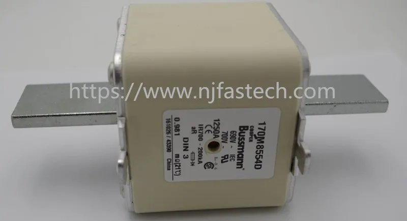 Новый оригинальный 170M8554D 1250A 690V автомобильный предохранитель Стандартный