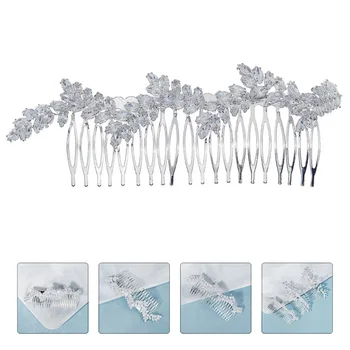 

1pc Durable Charming Crystal Headdress Hair Decor for Friends Wedding