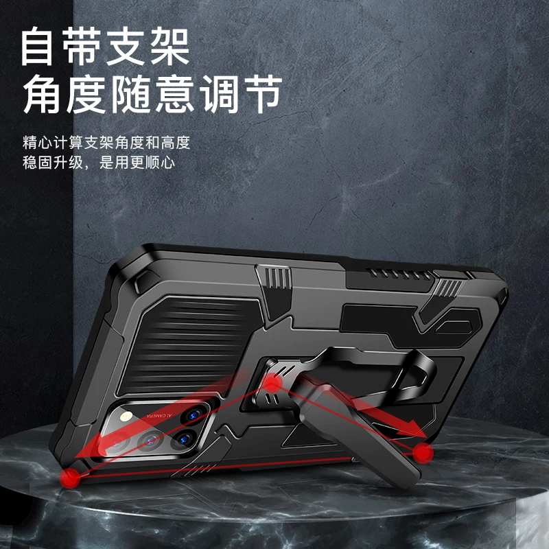 Case For Oppo 2 Shell Magnetic Stand Cover Hard Pc Shockproof Back Cover For Oppo A52 A5 A8 2 A53 3 3 A15 A1k Case Mobile Phone Cases