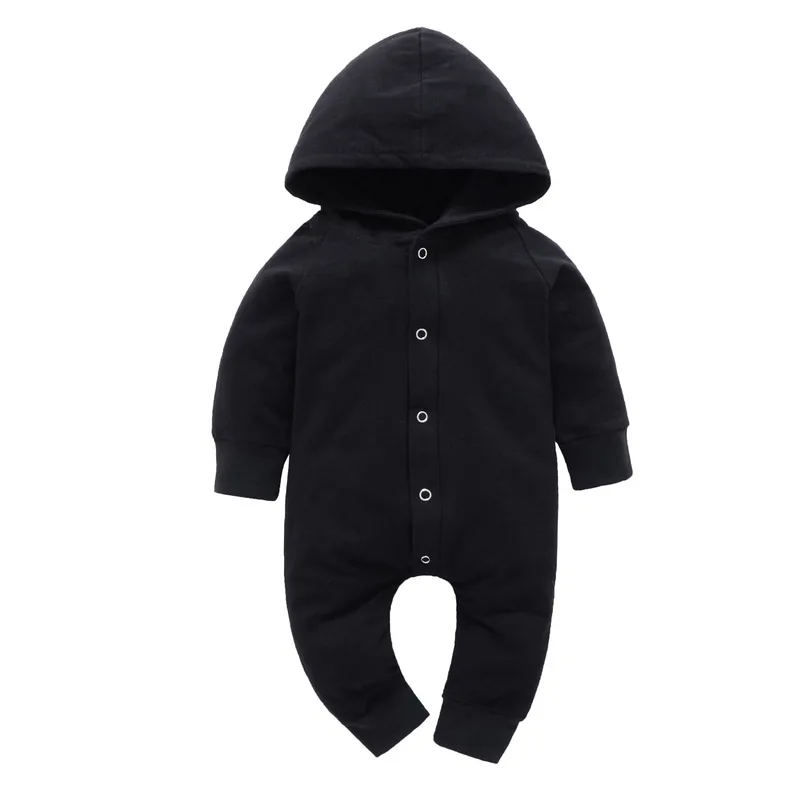 

2019 Infants One-piece Romper Crawling Clothes Spring, Autumn And Winter Casual Baby Hooded One Piece Crawling Clothes T0098
