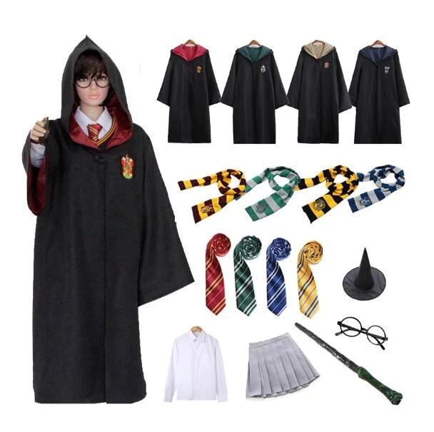 Harry Potter Robe Scarf | Fashion Harry Potter Cosplay | Apparel Harry Potter Costume - Cosplay Costumes Aliexpress