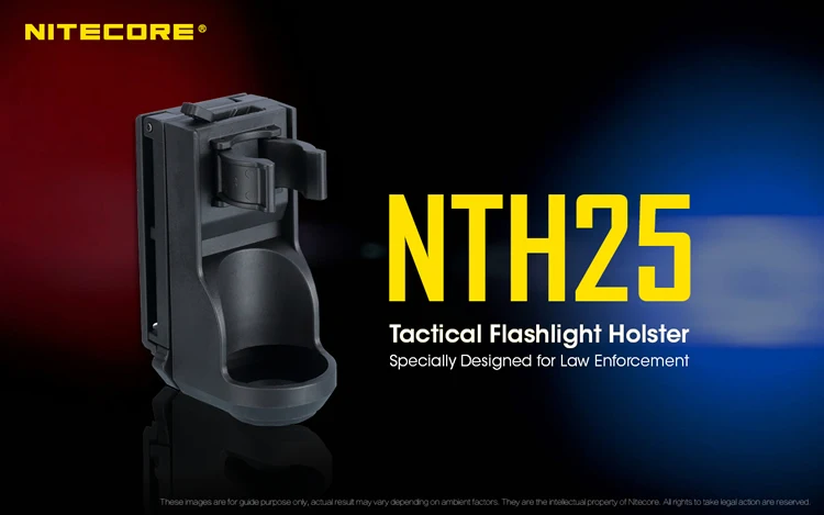 NITECORE NTH25 кобура профессиональные аксессуары фонарики держатель MH25GTS R25 P26 P20 P20UV для силовых органов