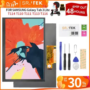 

Srjtek Parts For Samsung Galaxy Tab 3 Lite 7.0 SM-T110 SM-T111 SM-T113 SM-T116 SM-T114 T110 T111 T113 T116 LCD Display Screen