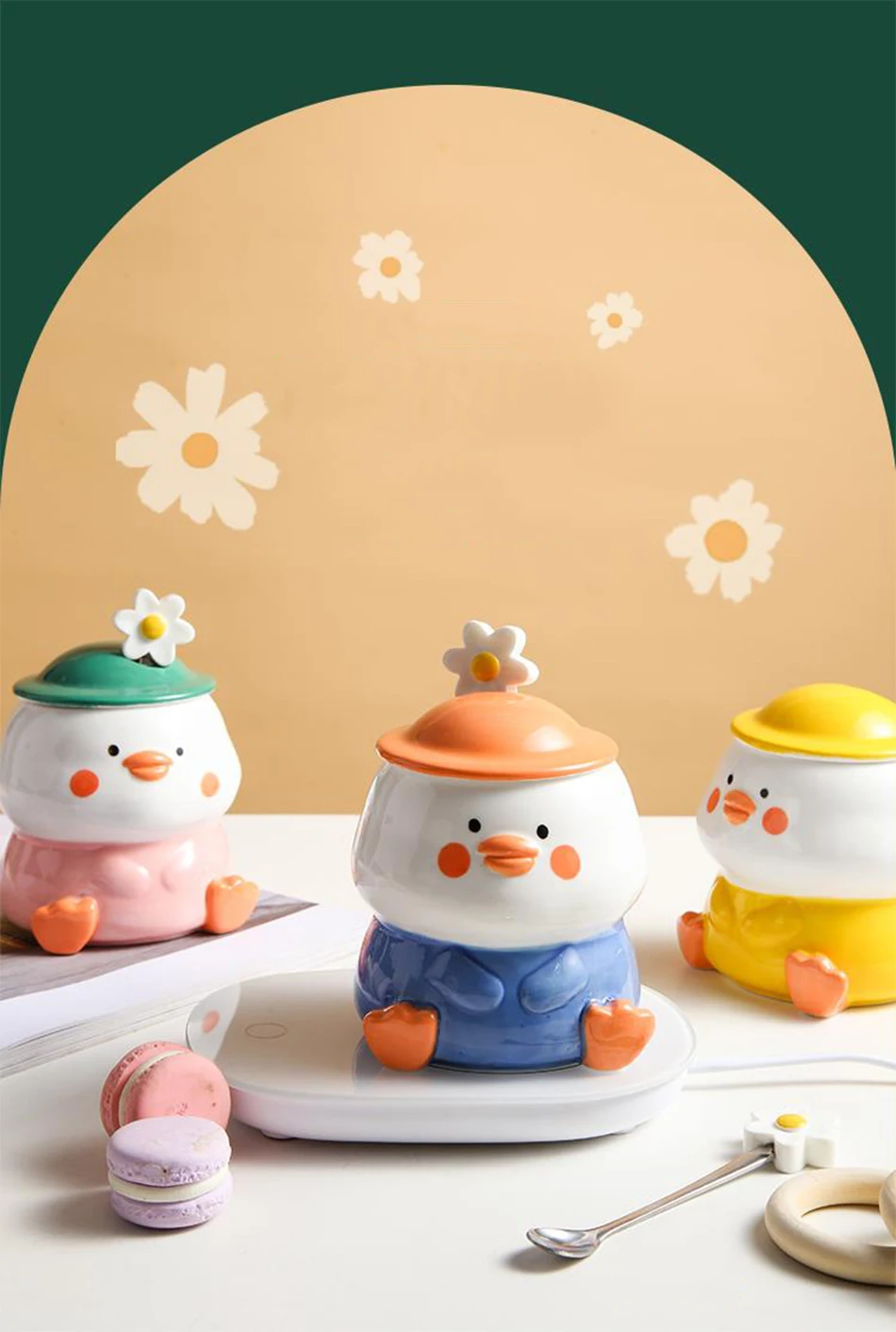 Kawaii Duck Ceramic Cup - Limited Edition