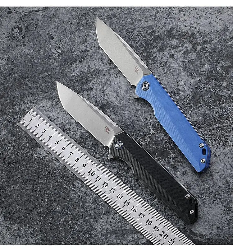 CH 3507 original D2 steel folding knife G10 handle ball bearing tumbling outdoor camping knives hunting fishing pocket EDC tool