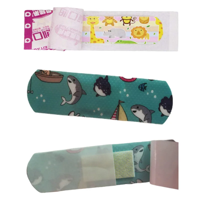 Пластыри водостойкие дышащие клейкие для остановки кровотечения 100 шт.|Аварийные