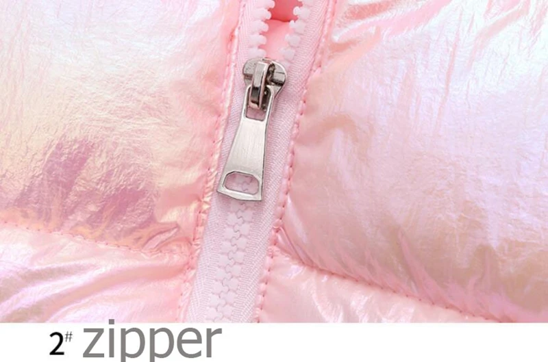 CROAL CHERIE Metallic Style Kids Jacket For Girls Boys Cotton Children Outerwear Coat Cute Bear Ear Baby Girls Boys Snowsuit  (18)