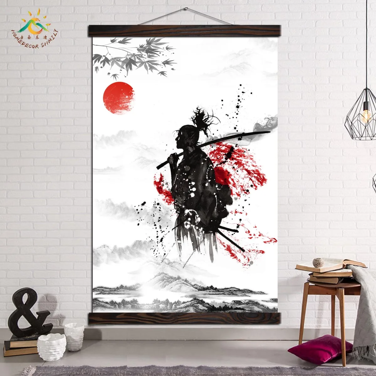 SAMURAI SKULL WARRIOR SWORD ART WALL LARGE IMAGE GIANT POSTER /"