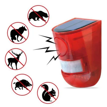 

Garden Outdoor Solar Energy Pest Repellent For Gopher Insect Animal Rodent Control Tools Ultrasonic Electronic Repeller