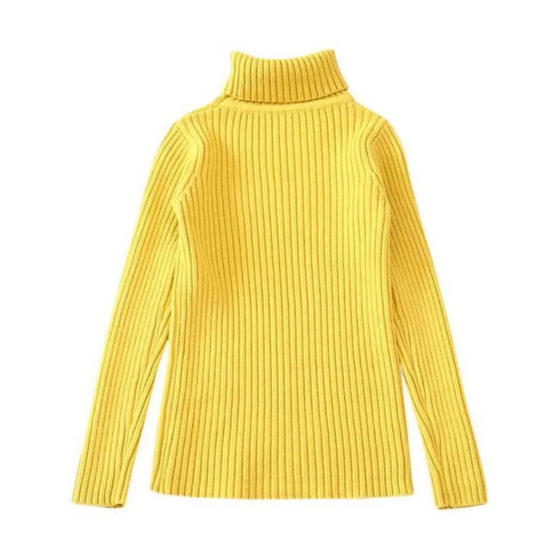 Lememogo/осень-зима; Новые свитера для девочек; одежда для детей; теплый свитер с высоким воротником; длинные свитера с длинными рукавами для девочек