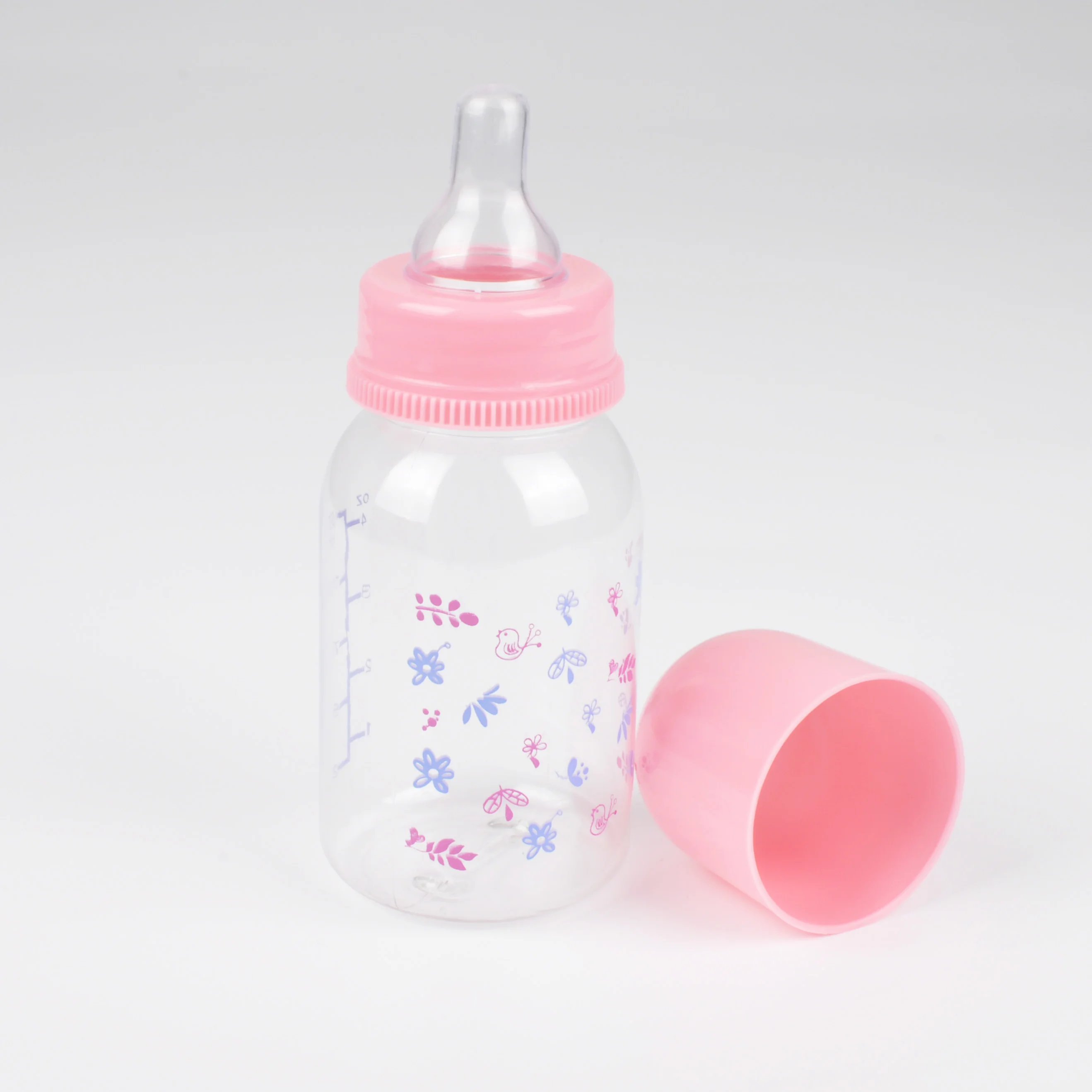 

1PC Newest Reborn Doll Accessories Feeding Bottle Baby Toy Cute Gift Nipple Realistic Lifelike Doll Pink