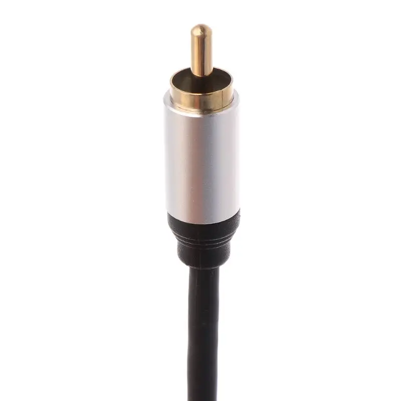 

1.8M HiFi Sound 3.5MM to 2RCA Left and Right Channels Output 3.5 MM Jack Audio Cable for PC Computer Laptop Tablet MP3/MP4 Acces