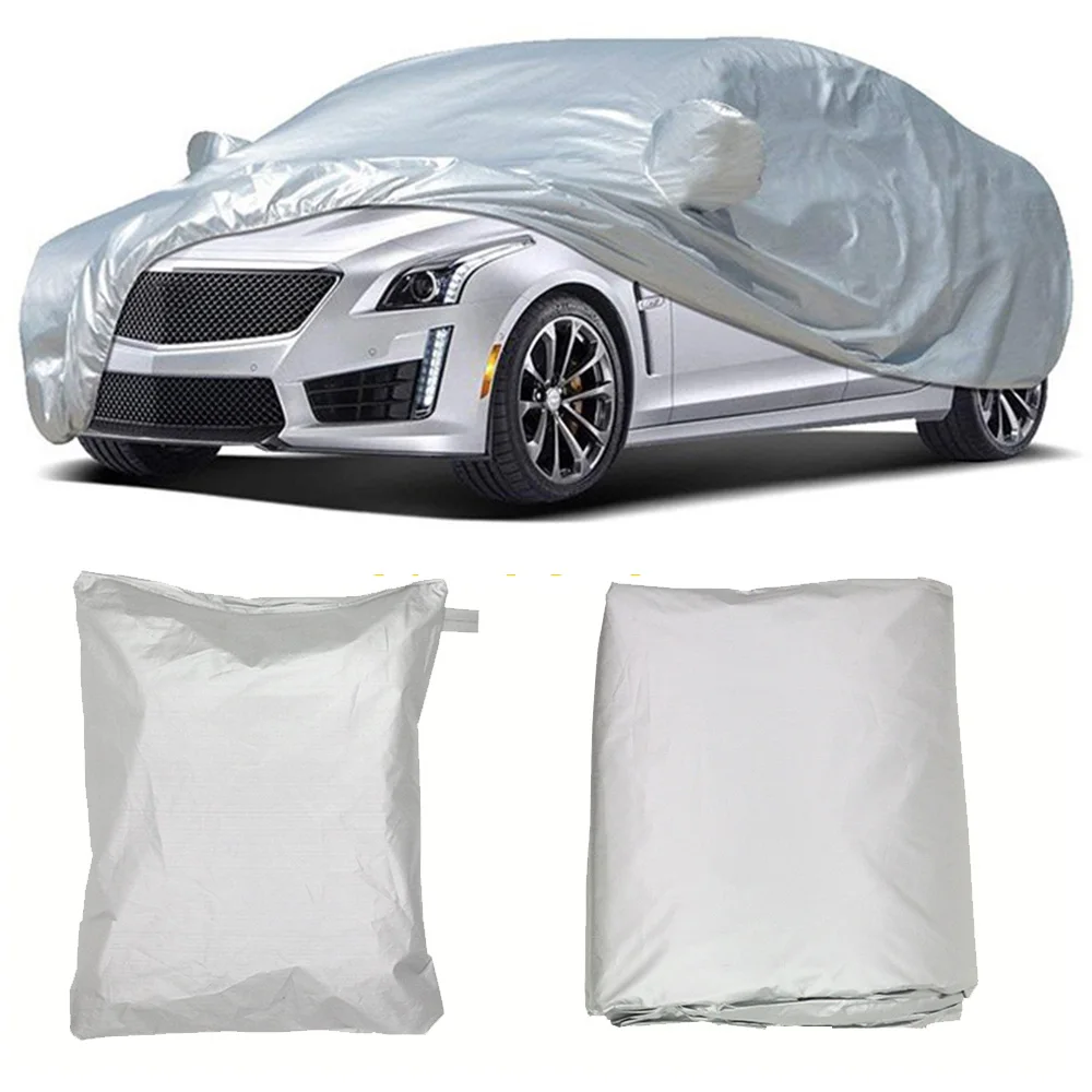 5Sizes Universal Full Car Covers Windshield Protector Waterproof