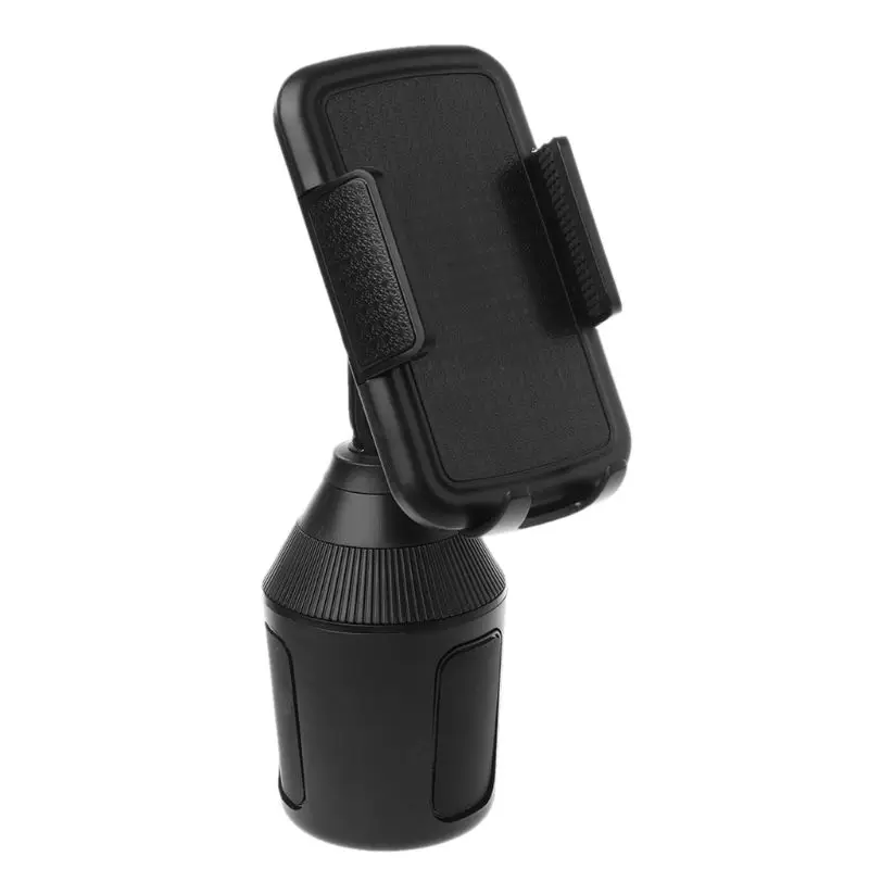 Универсальный автомобильный держатель стойка фиксатор для телефона Apple iPhone samsung Xiaomi 3,5 до 6,5 дюйм андроид смартфон qyh