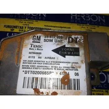 

327963935 DTT0200665P Switchboard Airbag Opel Combo (corsa C) *