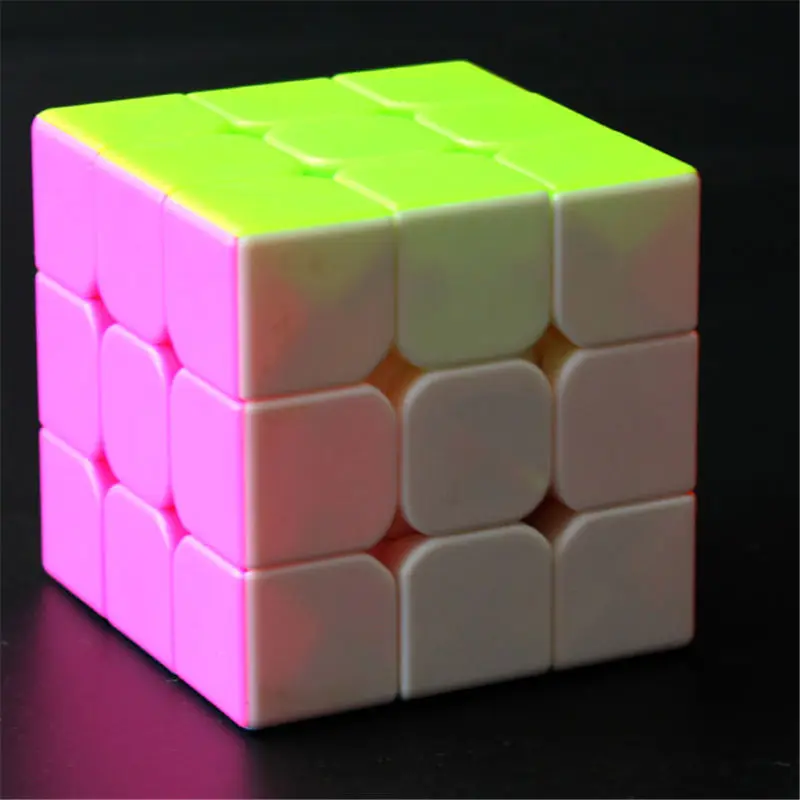 Новинка, магические Кубики-пазлы Cubo Magico, бесконечная скорость, игрушки 3, 3, Подарки Cubo Fitzhet, забавная развивающая игрушка, головоломка для детей EE50MF - Цвет: Beautiful Color