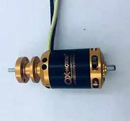 QX-MOTOR абсолютно Дрон DIY 64 мм EDF набор 3800KV 3500KV 2200KV бесщеточный двигатель с 12 лопастями воздуховод вентилятор для части радиоуправляемого самолета - Цвет: only motor 3500KV