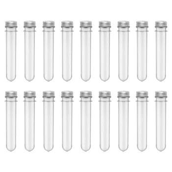 

18pcs Safe Useful Simple Storage Container Plastic Tubes for Home