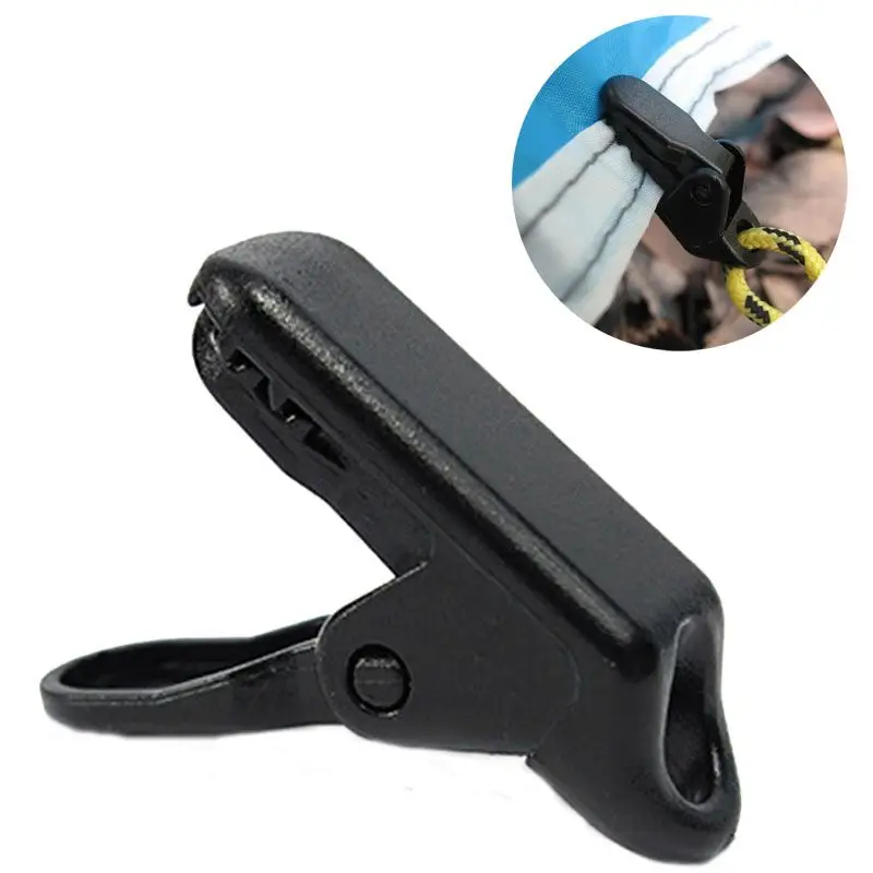 30Pcs Alligator Clip Outdoor Tent Windproof Clamp Survival Tighten Tool Awning Clamp Universal Clip Tents Accessories