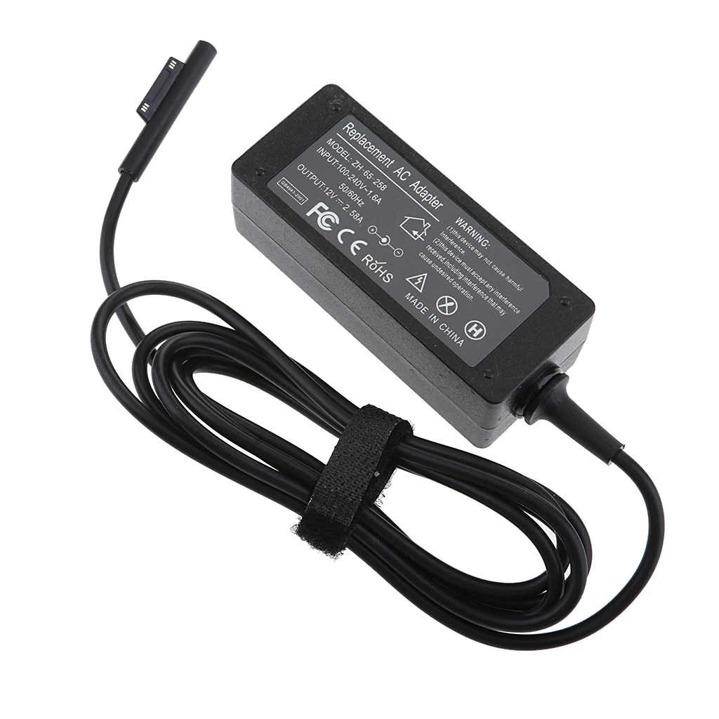 For Microsoft Surface Pro 4 3 Power Supply 1625 Adapter 12V 2.58A Charger