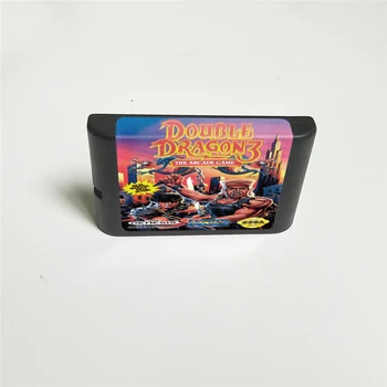 

Double Dragon 3 - The Arcade Game - 16 Bit MD Game Card for Sega Megadrive Genesis Video Game Console Cartridge