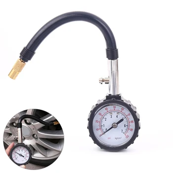 

Long Tube Auto Car Bike Motor Tyre Air Pressure Gauge Meter Vehicle Tester Monitoring System S55