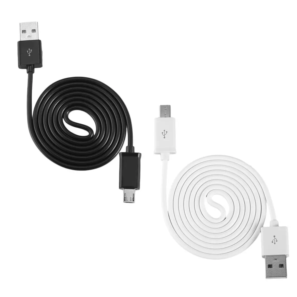 1 шт черный 1 м микро USB кабель для зарядки и синхронизации данных для samsung Galaxy S2 S3 S4