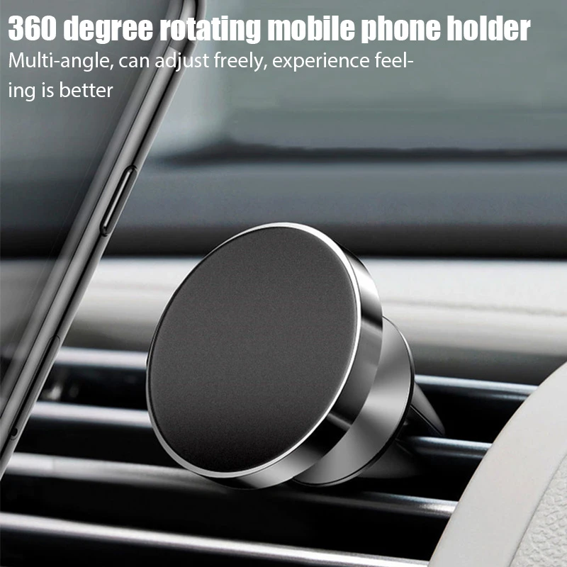 Magnetic Car Phone Holder Super Magnetic Phone Holder Gyro Magnetic Holder Suitable for Iphone Samsung Xiaomi Huawei phone stand for car