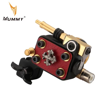 

Mummy RCA RotatyTattoo Machine Aluminum Alloy Frame For Shader And Liner Low Energy Consumption But More Power