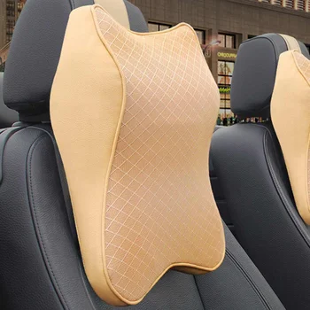 

Memory Foam Car Neck Pillow Adjustable Headrest Auto Car Seat Headrest Neck Rest Cushion Headrest Travel Pillow Car Styling
