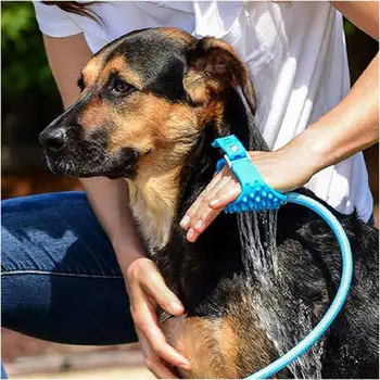 

Pet Bath Shower Sprayer Brush Gloves Large Dog Pet Shower Head Massage Brush Teddy Cleaning Supplies Grooming