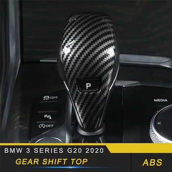 

For BMW 3 Series G20 2020 Car Styling Gear Shift Hand Brake Cover Frame Trim Sticker Interior Accessories
