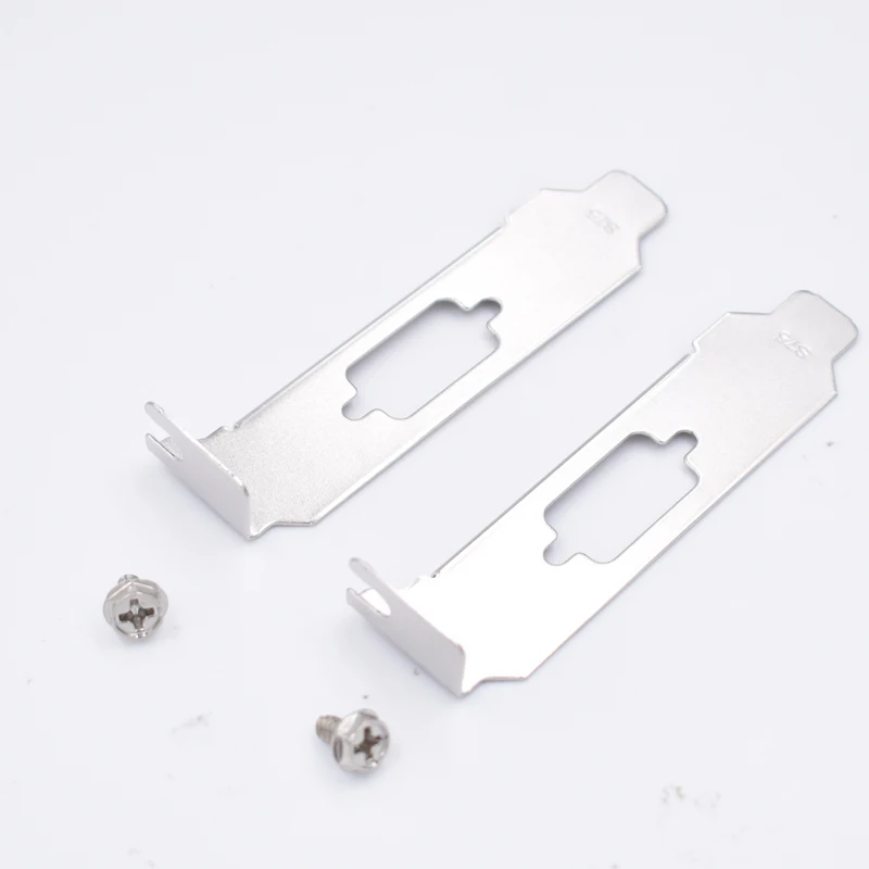 Description Picture 2 of item2pcs/lot 8CM DB9 LPT Port PCI Low Bracket Plate for Desktop PC