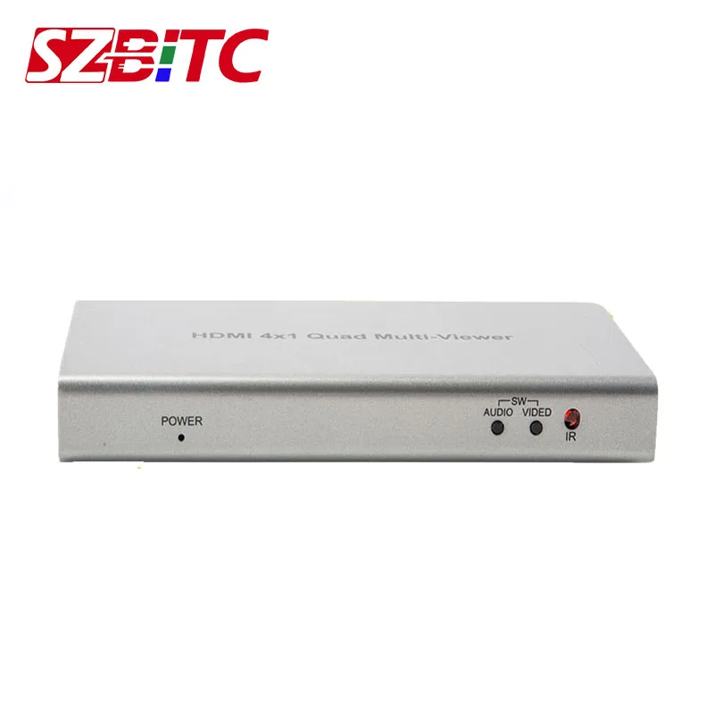 Многоцелевой переключатель sbitc HDMI 4x1 бесшовный 4 в 1 1080P @ 60 Гц с цифровым