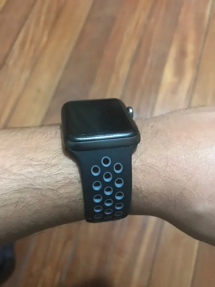 Спортивный силиконовый ремешок для apple watch 44 мм 40 мм 42 мм 38 мм браслет на запястье браслет ремешок для часов iwatch серии 5 4 3 2 1