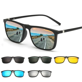 

Polarized Magnet Clip glasses men women Eyeglasses frame Myopia Glasses Prescription Optical sunglasses Eyewear UV400