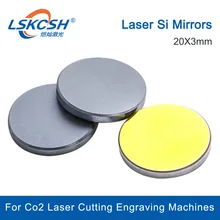 3 шт./лот высокое качество Si зеркало диам. 25 мм золотое покрытие Зеркала для Shenhui/Sengfeng Co2 лазерная резка, гравировальный станок