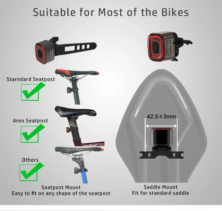 Best 2019 ENFITNIX Cubelite Bicycle Taillights Smart Intelligent Sensor Brake Lights USB Recharge Xlite Bike Rear LED Taillights 16 Best 2019 ENFITNIX Cubelite Bicycle Taillights Smart Intelligent Sensor Brake Lights USB Recharge Xlite Bike Rear LED Taillights 16