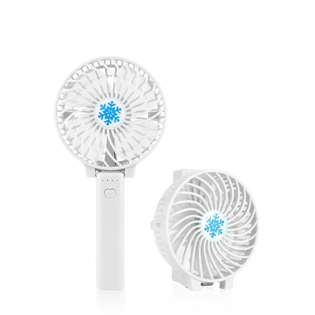 USB Rechargeable Handheld Fan Mini Adjustable Fan Hand Bar Desktop Fan