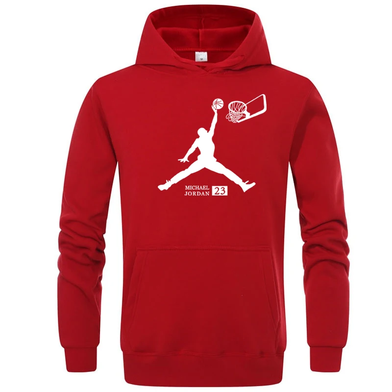Jordan 23 осень/зима новые мужские толстовки с капюшоном Мужские повседневные спортивные толстовки мужские хип-хоп забавные стильные толстовки с капюшоном новая Толстовка - Цвет: red-w