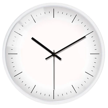 

Modern Minimalist Wall Clock Quartz Creative Kitchen Silent Black Designer Wall Clock Decorative Living Room Home Decor WKP545