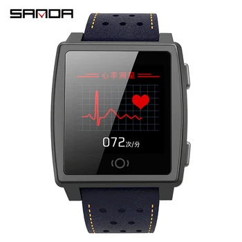

SANDA Smart Student Watch Men Waterproof Blood Pressure Watches Women Heart Rate Monitor Bluetooth Smartwatch For Android IOS